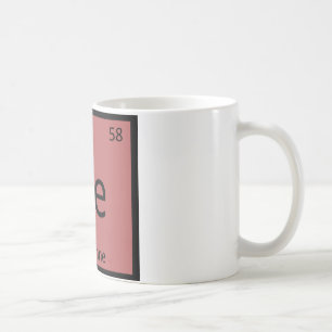 Ce - Cayenne Pepper Chemistry Periodic Table Geice Kaffeetasse