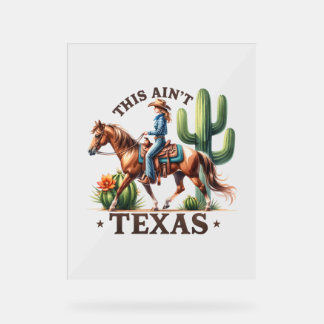 Ce Cheval Cowgirl n'est pas Texas