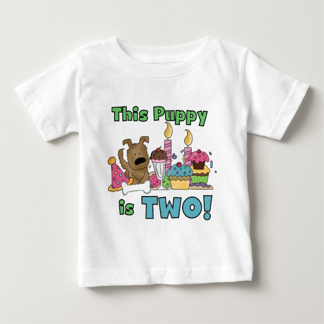 Ce chiot est deux t-shirts et cadeaux (Devant)