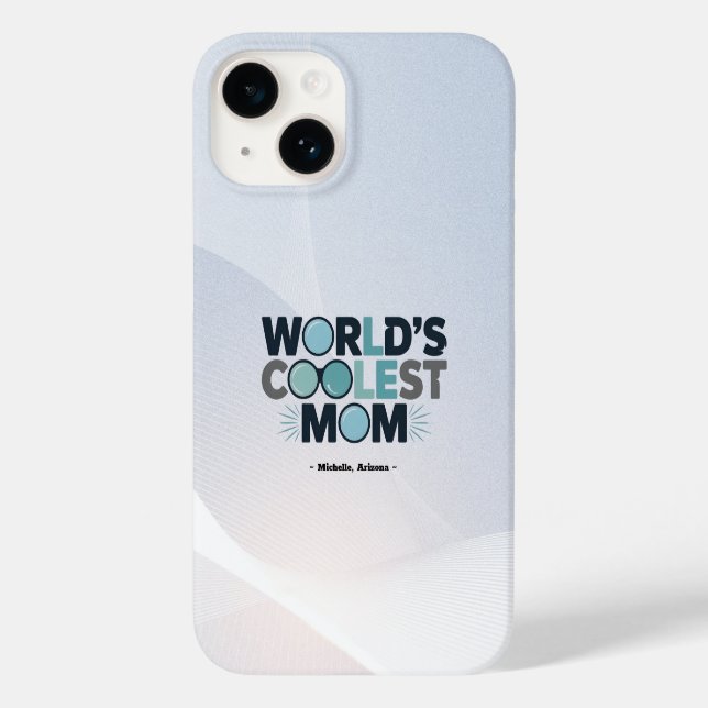 Ce coque iphone prouve que votre mère est la plus  (Verso)