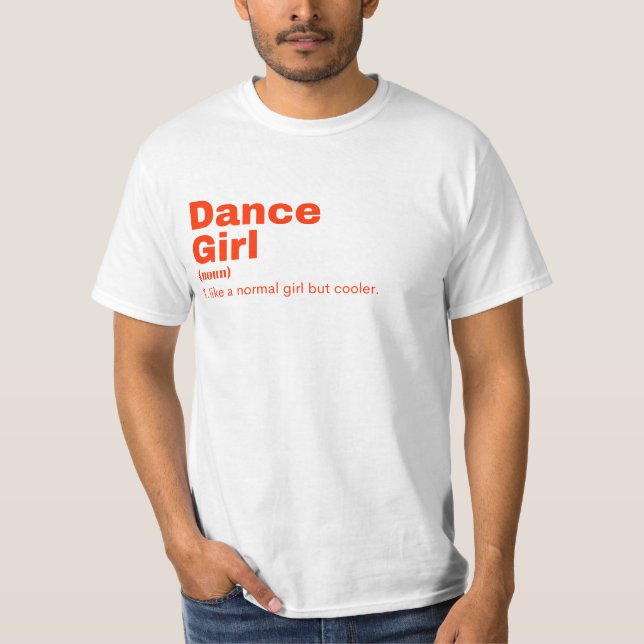 ce Girl - Tanz T-Shirt (Vorderseite)