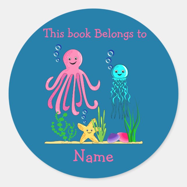 Ce livre appartient à.. Autocollant (Devant)