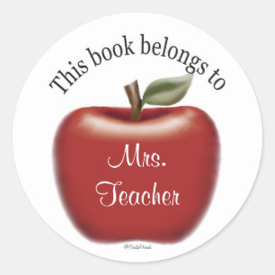 Ce Livre Appartient À Sticker