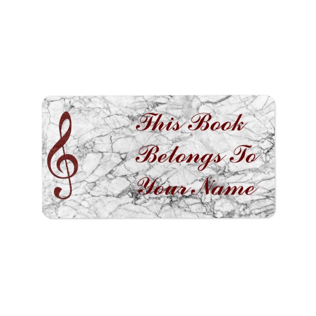 CE LIVRE - ÉTIQUETTES D'ADRESSE DE RETOUR (Devant)