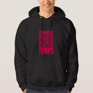 Ce-Moment, wenn Sie pensar en deux languages start Hoodie