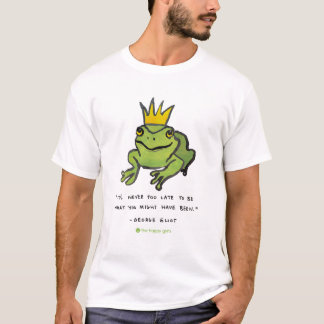 Ce n'est jamais T-shirt trop défunt de grenouille