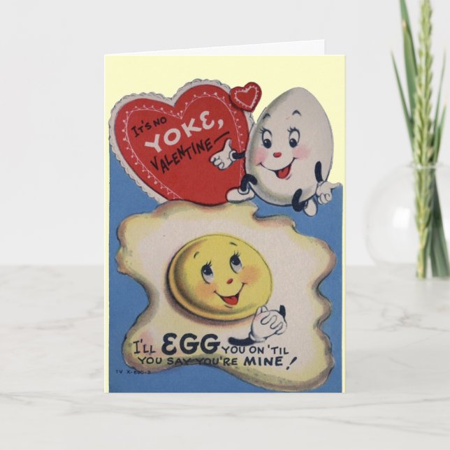 Ce n'est pas la carte de voeux de Yoke Valentine (Devant)