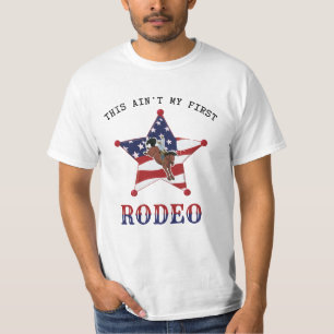 Ce n'est pas mon premier T-shirt RODEO / Lettre no