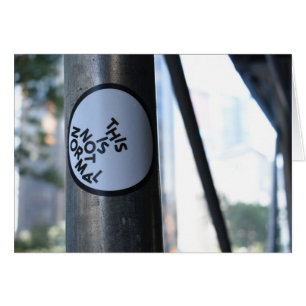 Ce n'est pas normal Street Photographie Graffiti N