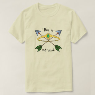 Ce n'est pas un T-shirt idéal - Crème