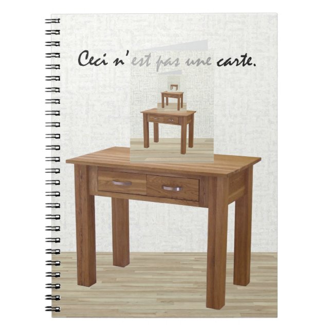 Ce n'est pas une carte mais un carnet de notes à (Devant)