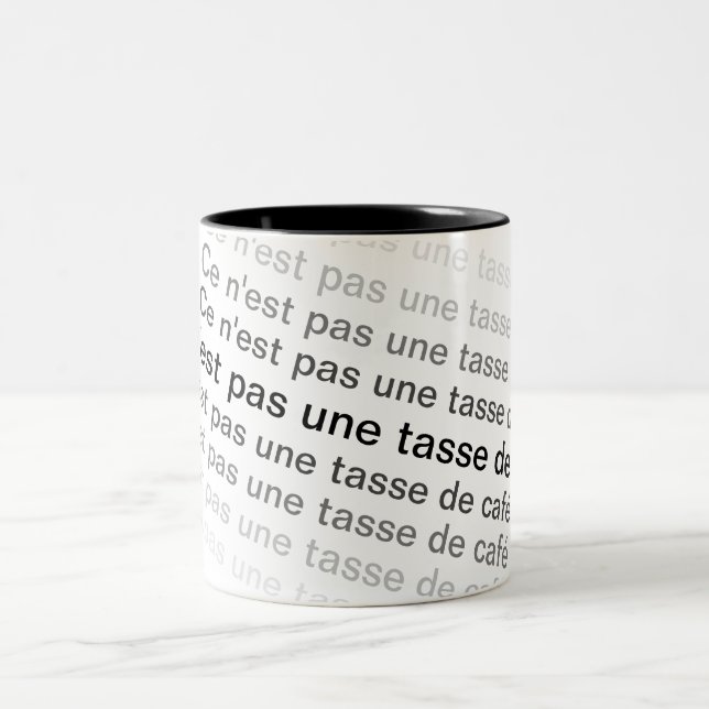 Ce n'est pas une tasse de café (Mittel)
