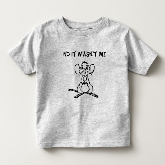 ce n'était pas moi, t-shirt pour enfants (Devant)