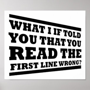 Ce que je vous ai dit drôle Poster