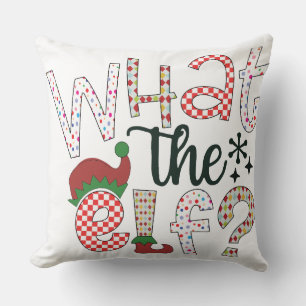 Ce que la Coussin des femmes Elf - Drôle Coussin d