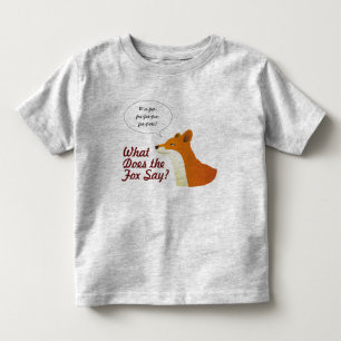 Ce qui fait le Fox pour indiquer le T-shirt drôle