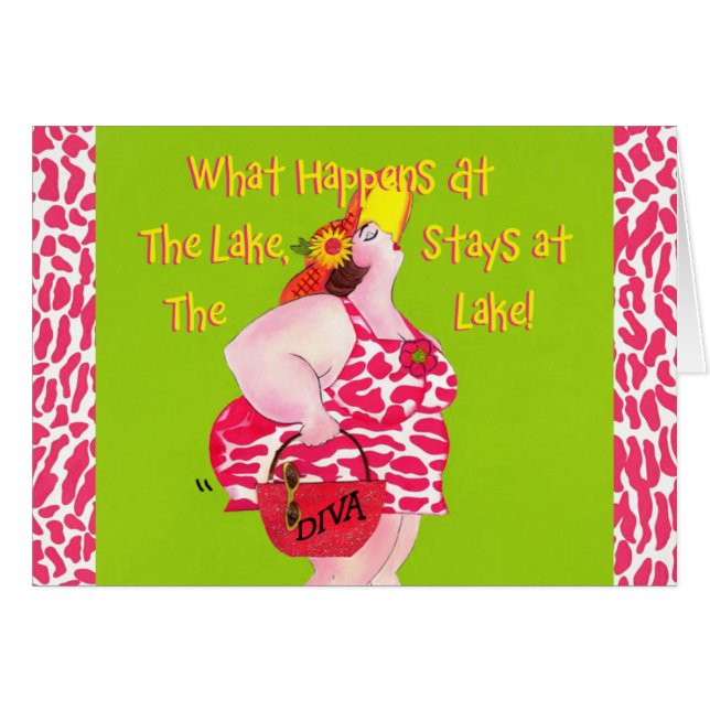 Ce Qui Se Passe Au Lac Reste Au Lac! (Devant Horizontal)