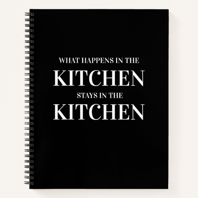 Ce qui se passe dans la cuisine | Livre de recette (Devant)