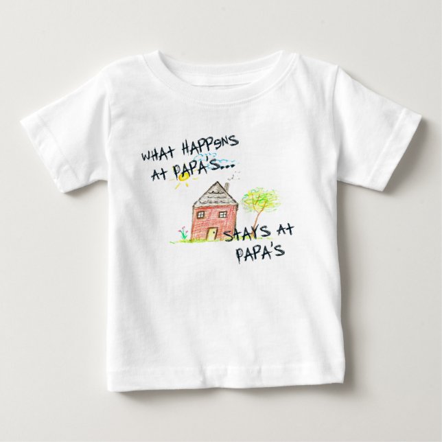 Ce qui se produit au T-shirt du papa (Devant)