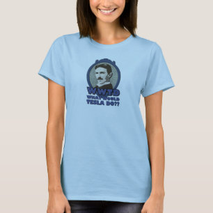 Ce qui Tesla ferait le T-shirt