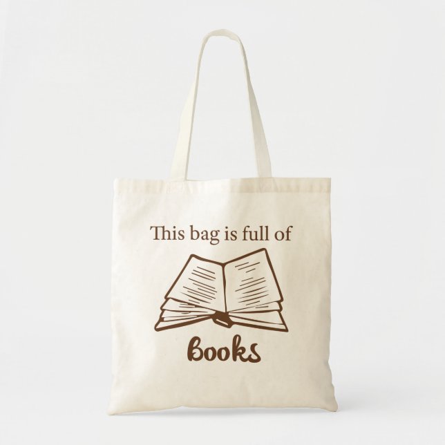Ce sac est plein des livres - cartable (Devant)