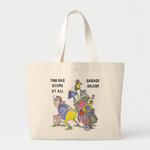 Ce sac s'arrête à toutes les brocantes à domici