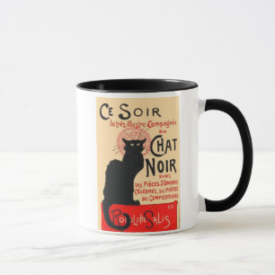 Ce Soir Le Chat Noir, Théophile Steinlen Tasse