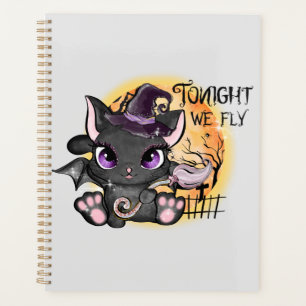 Ce soir, nous volons - Chat Sorcière Noire