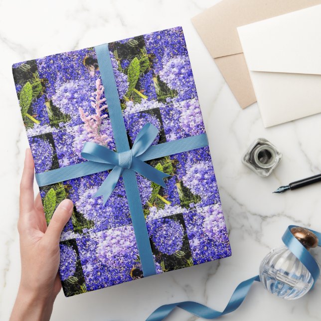 Ceanothus Blume Bees Geschenkpapier (Schenken)