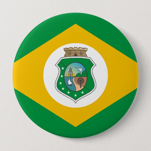 Ceara, Brasilien Button (Vorderseite)