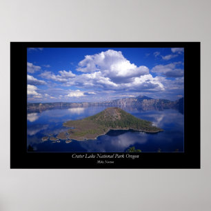 Ceater Lake Nationalpark Oregon Poster