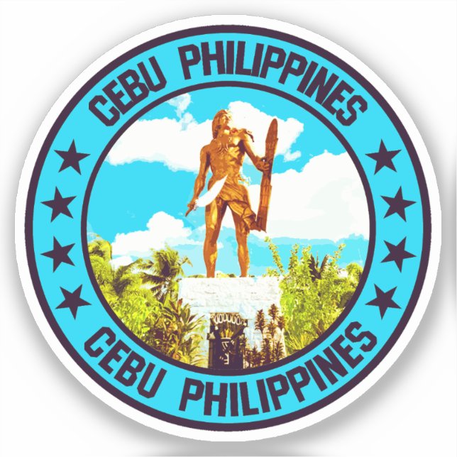 Cebu City Aufkleber (Vorderseite)
