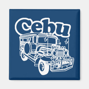 Cebu-Dschunke Magnet