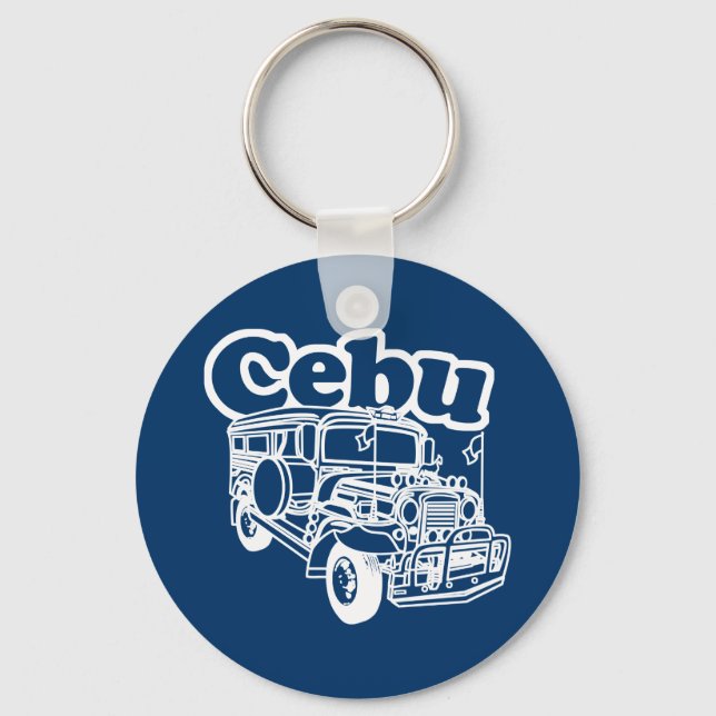 Cebu Jeepney Schlüsselanhänger (Vorderseite)