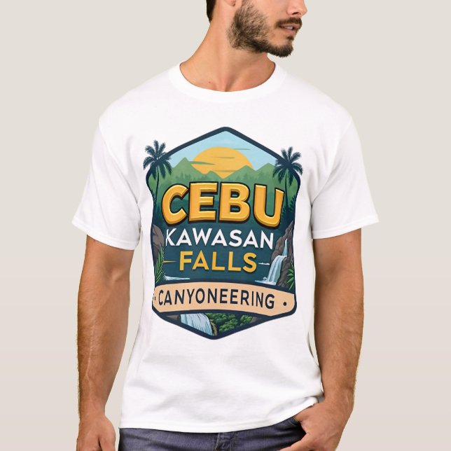 CEBU KAWASAN FALLS CANYONEERING T-Shirt (Vorderseite)