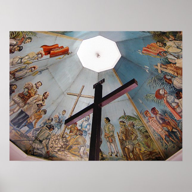 Cebu, Magellan-Kreuz Poster (Vorne)