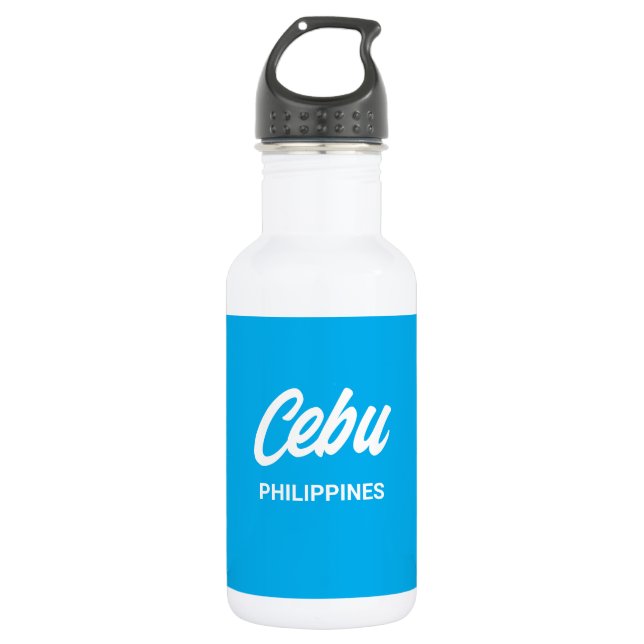 Cebu Philippinen Wasserflasche (Vorderseite)