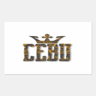 Cebu-Royale Rechteckiger Aufkleber