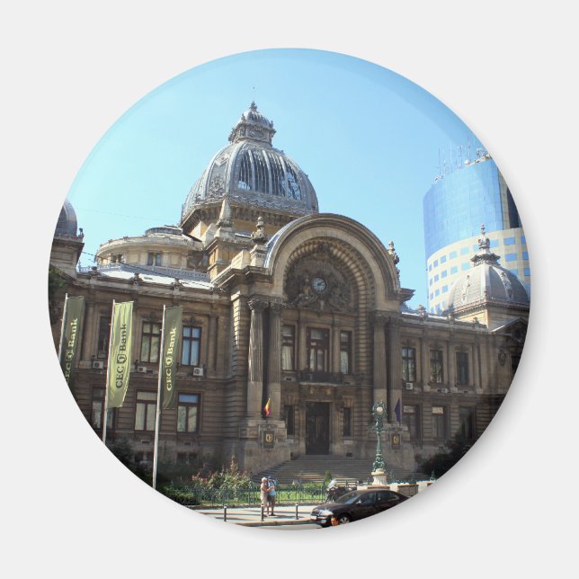 CEC-Palast in Bukarest Magnet (Vorne)