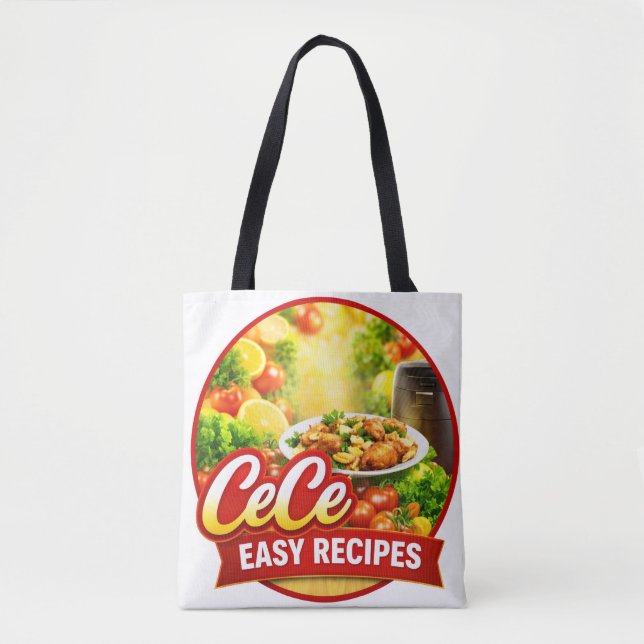 Cece Easy Recipes Tote Tasche (Vorderseite)