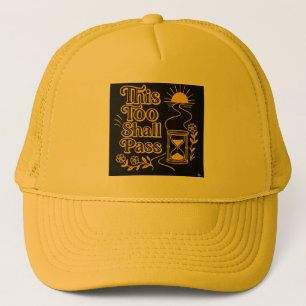 Ceci aussi passera Inspirant Casquette jaune de ca