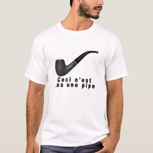 Ceci n'est Pas une Rohr-Gekritzel-Shirt T-Shirt