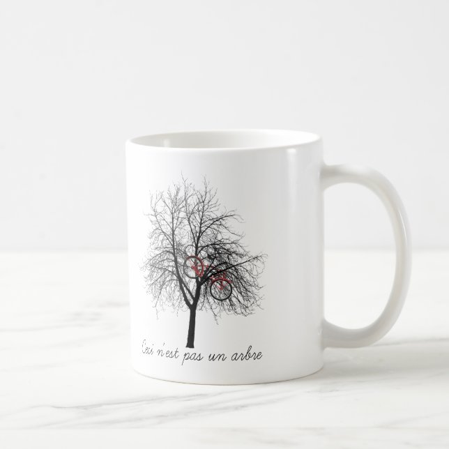 Ceci n'est Pas-UNO arbre Kaffeetasse (Rechts)