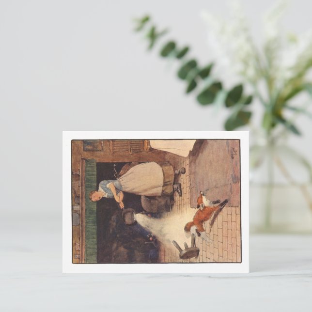 Cecil Aldin Postkarten (Stehend Vorderseite)