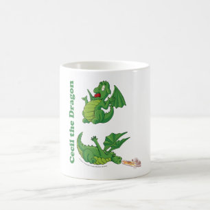 Cecil la tasse en céramique de dragon