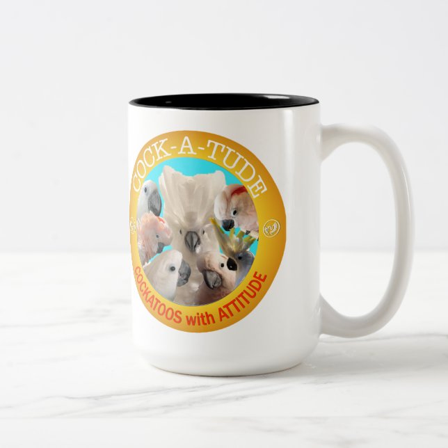Cecil- und Chloe-Tasse Zweifarbige Tasse (Rechts)