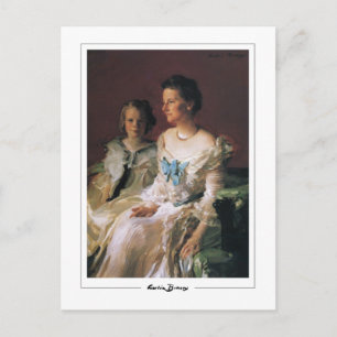 Cecilia Beaux #6 - Fine Art Postcard Postkarte