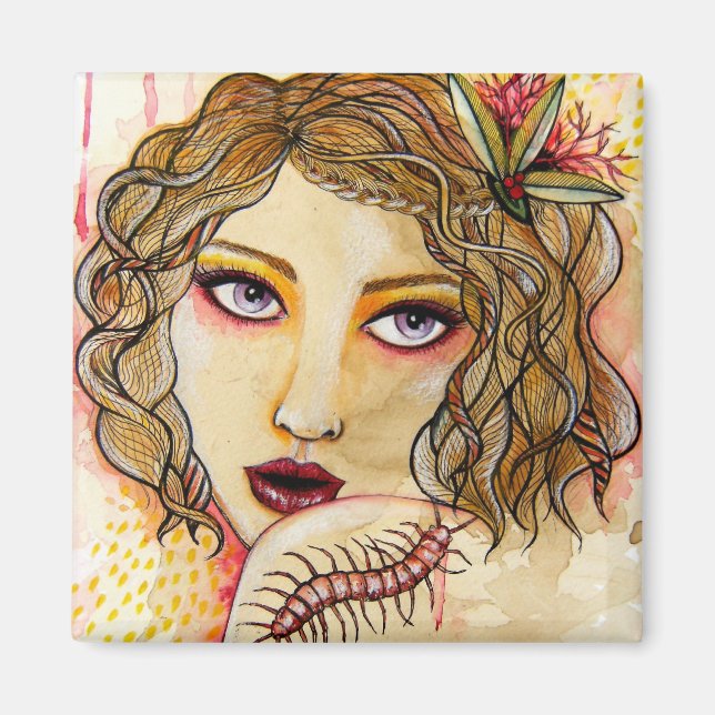 Cecilia und das Magnet Centipede (Vorne)