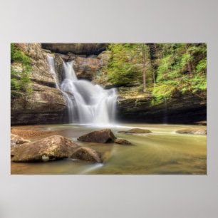 Cedar Falls Ohio Print Poster