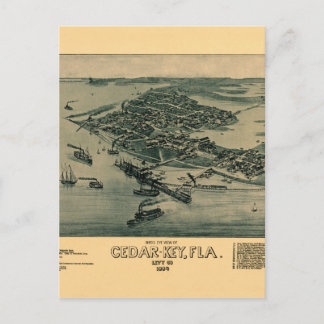 Cedar Key Postkarte